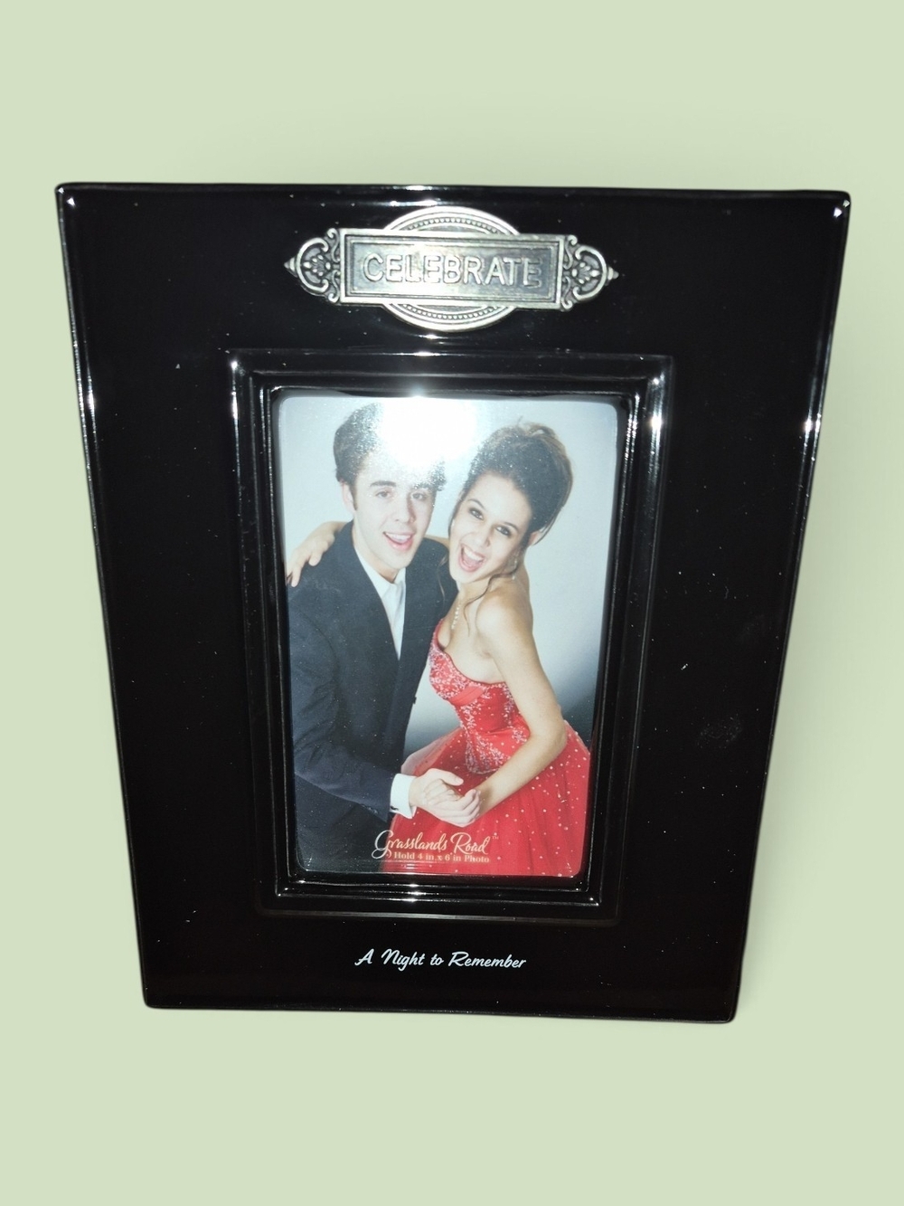 New Celebrate Black Photo Frame - 'A Night to Remember' Grassland Road - Picture 2 of 4